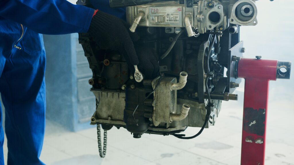 Identificar codigo de motor Volkswagen en el bloque