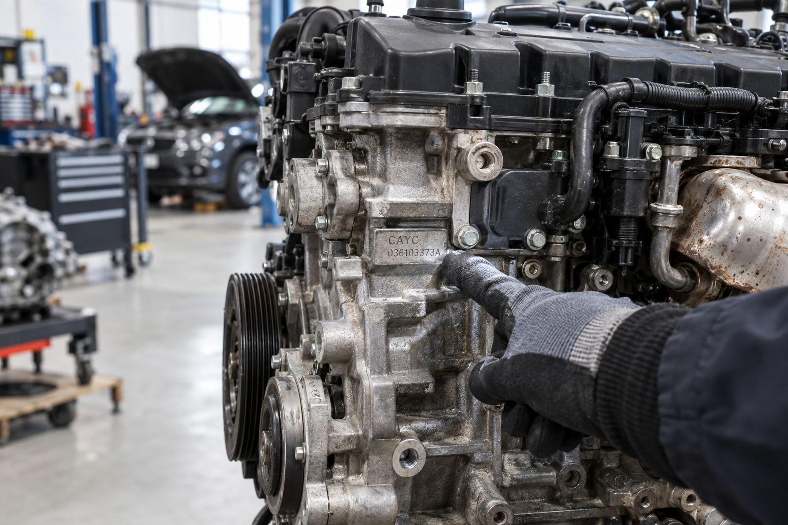 Código de motor qué es, dónde está y por qué es lo único que garantiza que el motor te vale